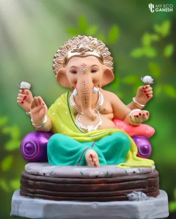 Eco Clay Ganesha Idol 1