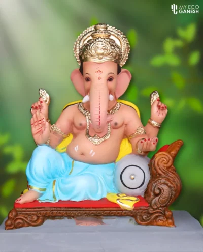 Eco Clay Ganesha Idol 14