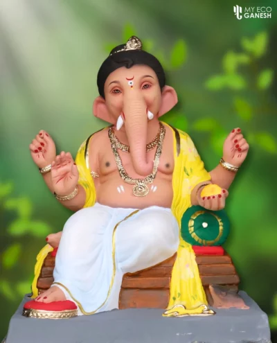 Eco Clay Ganesha Idol 21