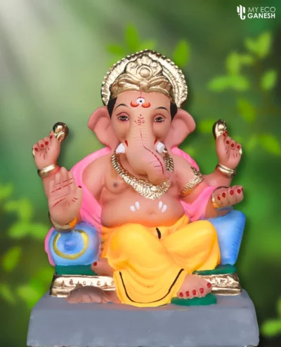Eco Clay Ganesha Idol 28
