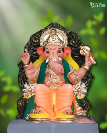 Eco Clay Ganesha Idol 32