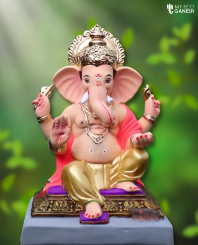 Eco Clay Ganesha Idol 36