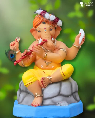 Eco Friendly Ganesha Idols 23