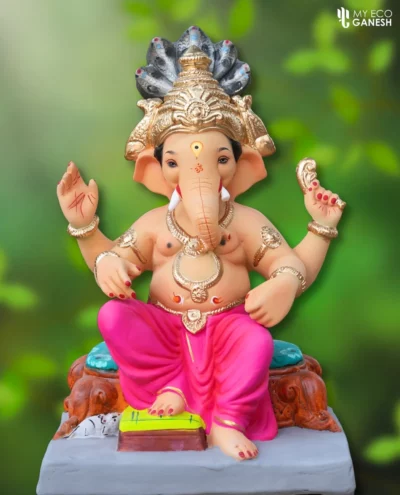 Eco Friendly Ganesha Idols 25