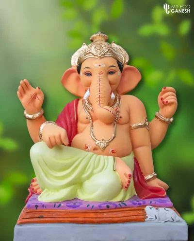 Eco Friendly Ganesha Idols 26