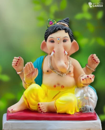 Eco Friendly Ganesha Idols 34