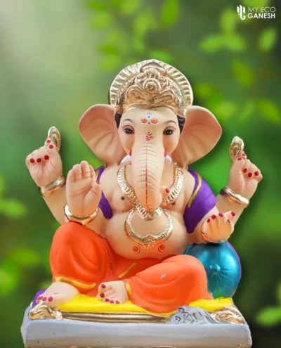 Eco Friendly Ganesha Idols 35