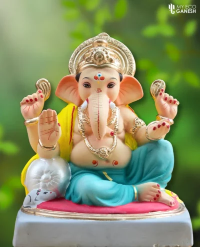 Eco Friendly Ganesha Idols 36