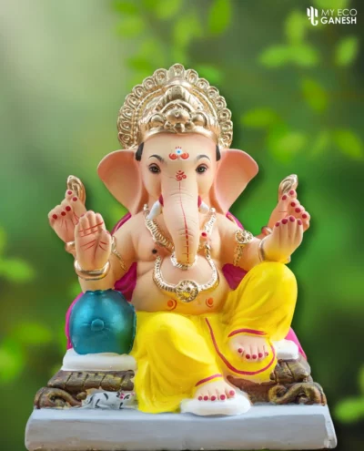 Eco Friendly Ganesha Idols 51
