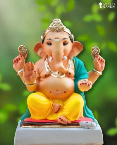 Eco Friendly Ganesha Idols 52