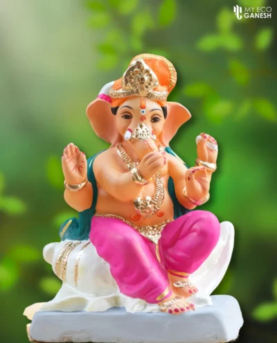 Eco Friendly Ganesha Idols 56