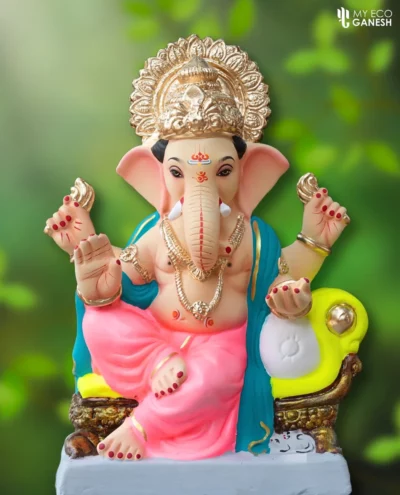 Eco Friendly Ganesha Idols 57