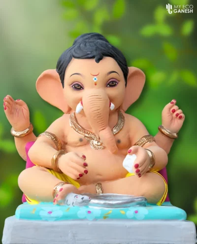 Eco Friendly Ganesha Idols 58