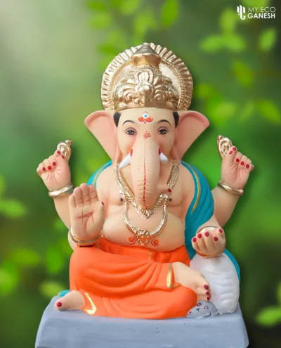 Eco Friendly Ganesha Idols 63