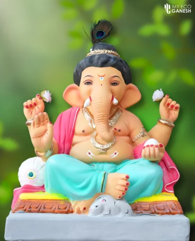 Eco Friendly Ganesha Idols 67