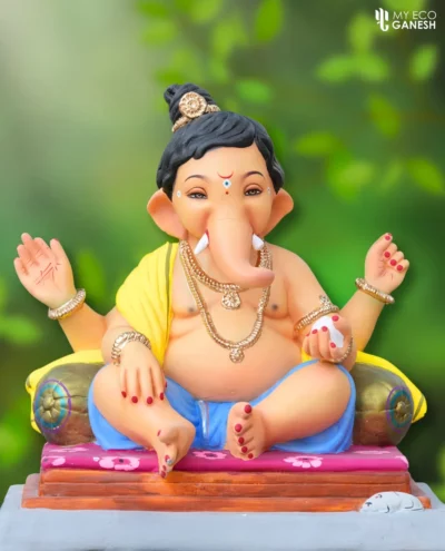 Eco Friendly Ganesha Idols 7