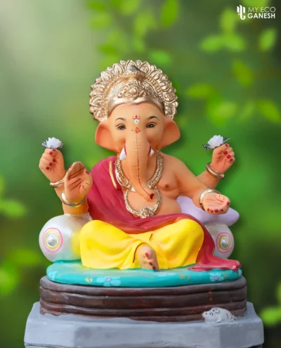 Eco Friendly Ganesha Idols 73