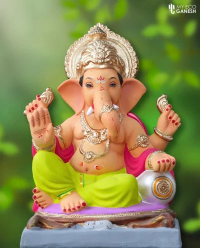 Eco Friendly Ganesha Idols 78