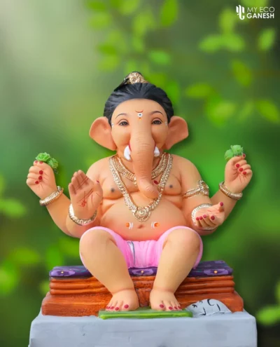 Eco Friendly Ganesha Idols 86