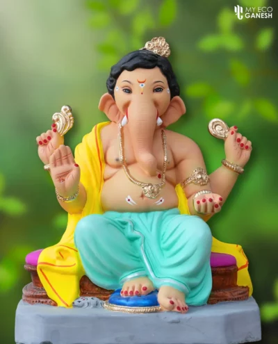 Eco Friendly Ganesha Idols 89
